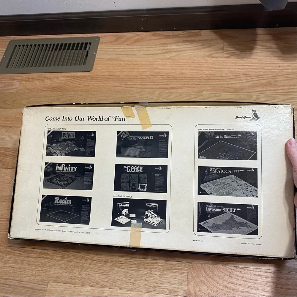 Vintage Infinity Board Game Recreate the Heavens and the Earth